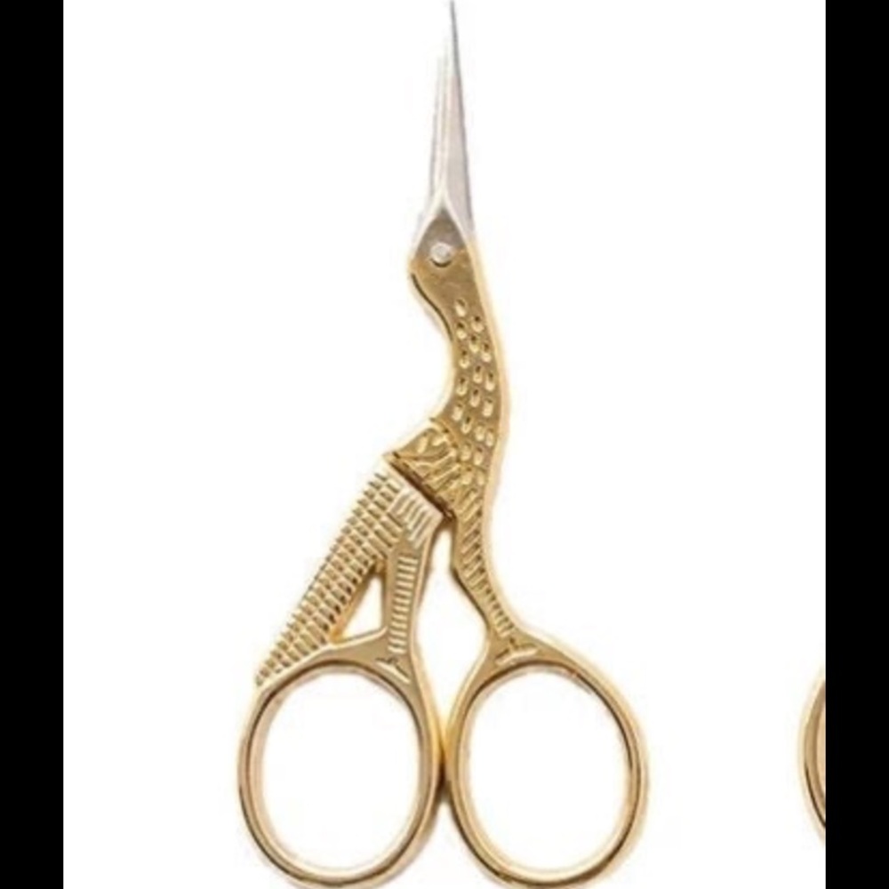 Durable Stainless Steel Scissors Retro classic Art Stork Bird Scissors